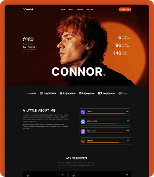 Connor - Portfolio & Agency Website Template
