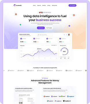 LumenAi - Technology Website Template