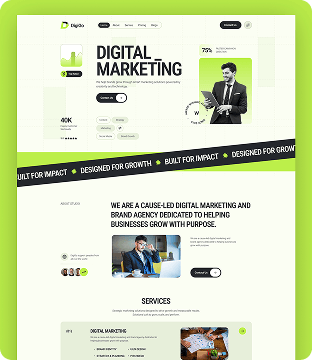 DigiGo - Portfolio & Agency Website Template