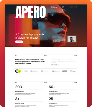 Apero - Portfolio & Agency Website Template