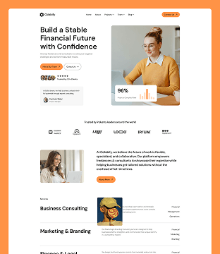 Colabify - Portfolio & Agency Website Template