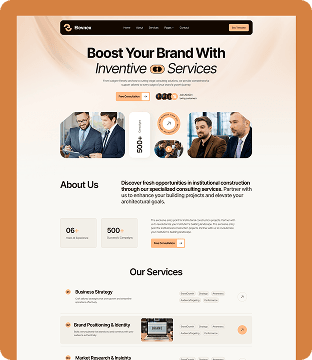 Elevnex - Portfolio & Agency Website Template