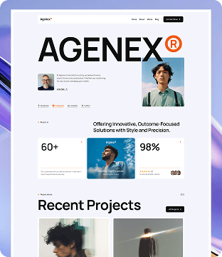 Agenex - Portfolio & Agency Website Template