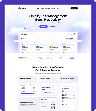 TaskGo - Technology Website Template